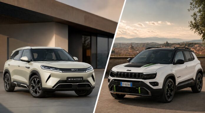 BYD Atto 2 vs Jeep Avenger: prezzo, autonomia, dimensioni e differenze BYD Atto 2 vs Jeep Avenger
