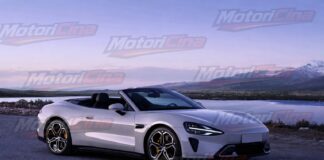 Xiaomi SU7 Spider: come potrebbe essere la versione scoperta della berlina elettrica cinese Xiaomi SU7 Spider render