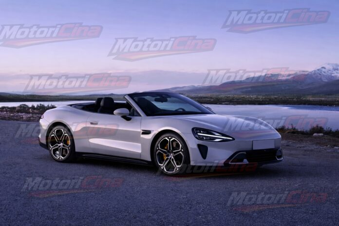 Xiaomi SU7 Spider render