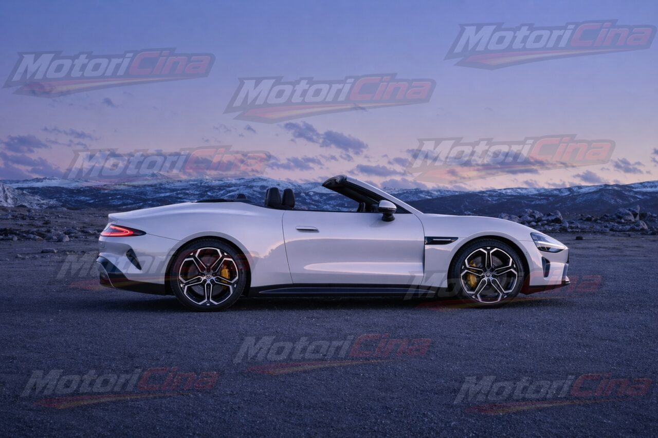 Xiaomi SU7 Spider render