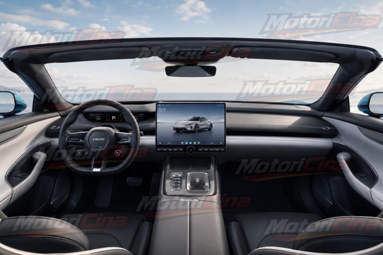 Xiaomi SU7 Spider render