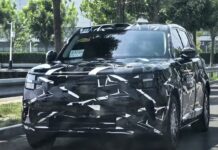 Xiaomi entra nel segmento dei maxi SUV: prime immagini della nuova YU9 Xiaomi YU9 foto spia